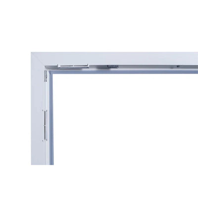 Regel-Air Fensterfalzlüfter eingebaut im Rahmen