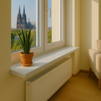 Kunststein Fensterbank