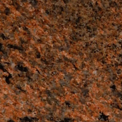 Granit Arbeitsplatte Multicolor red poliert